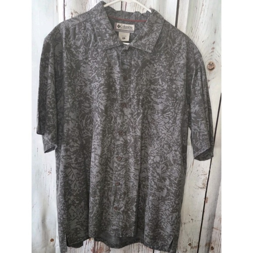 Columbia Men's Shirt Omni-Wick Super Slack Tide Camp Performance Fishing Gear XL